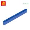 35Pcs/lot 32525 1x11 Thick Hole Block Moc Colours Accessories Compatible with with Brick DIY Children's Toy Building Assembly Parts