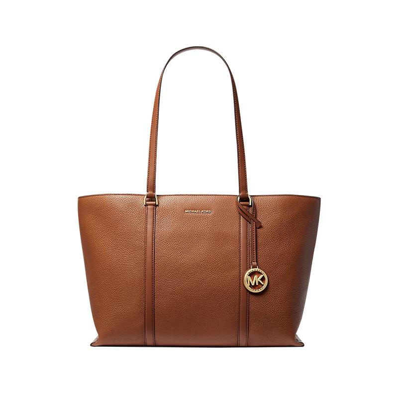 MICHAEL KORS Temple Large Pebbled Leather Tote Bag