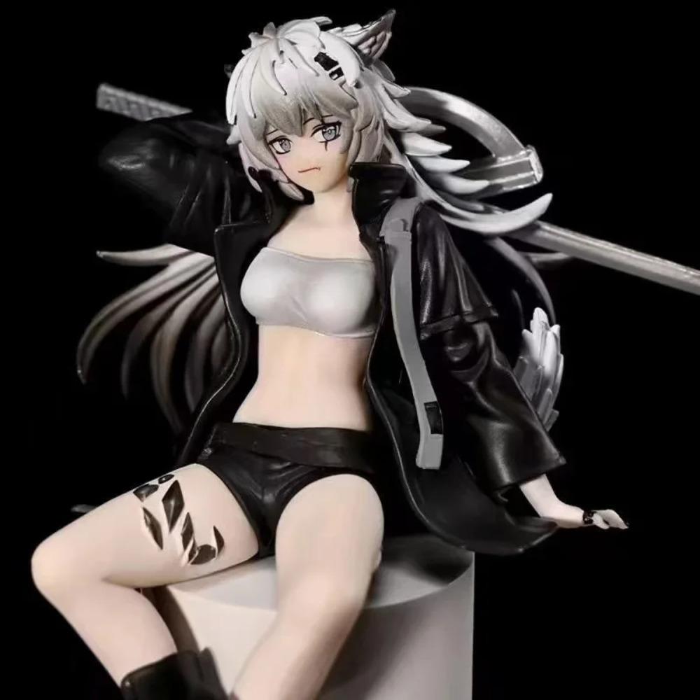 Kawaii Anime Wolf Girl Figure, Pvc Collectible Model, Desktop Decor Gift For Fans