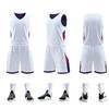Mens Womens Basketball Jersey Set Quick Dry Breathable Training Uniform Custom Double-Sided Team Sport Wear