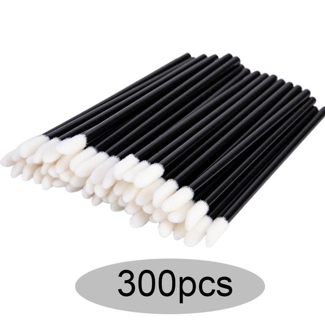 50 /100 /300 /500pcs Eyebrow Eyelash Brushes Eyelash Spoolies Mascara Wands Disposable Applicator For Eyelash Extension Makeup Tool