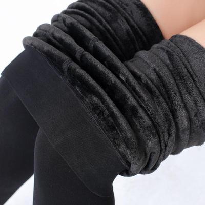 Women's Super Soft Velvet Leggings: Thickened, Elastic, Slim Fit, Warm Cotton Pants for Autumn and Winter