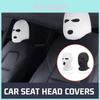 Fun And Quirky Car Seat Headrest Cover Mask For Unique Auto Decoration Accessories