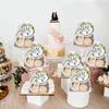 20 Sets Angel Keychains Favor, Pearl Angel Keychain Gifts Bulk Guardian Angel Pendant Keychain With Thank You Tags Organza Bag