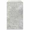 Sideboard Concrete Grey 120 x 41 x 75 cm Particleboard