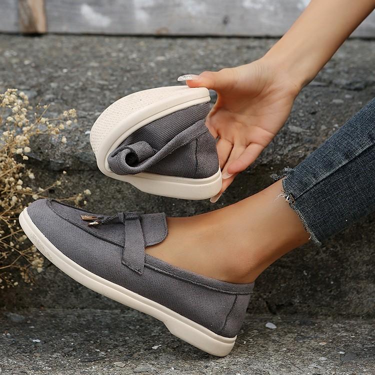 Single shoe women's 2025 new fashion versatile comfortable explosion popular niche temperament wear retro casual women's shoes