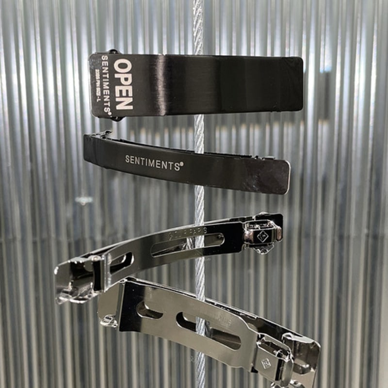 SENTIMENTS NO.372 [BLACK] HAIR OPEN PIN 2SET