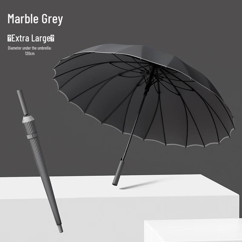 Hanyou Extra-Large 24-Rib Windproof Folding Umbrella