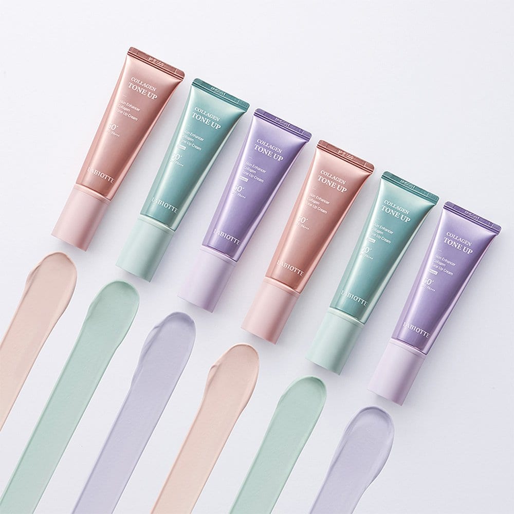 LABIOTTE Skin Enhancer Collagen Tone Up Cream Pink/Green/Violet 40ml