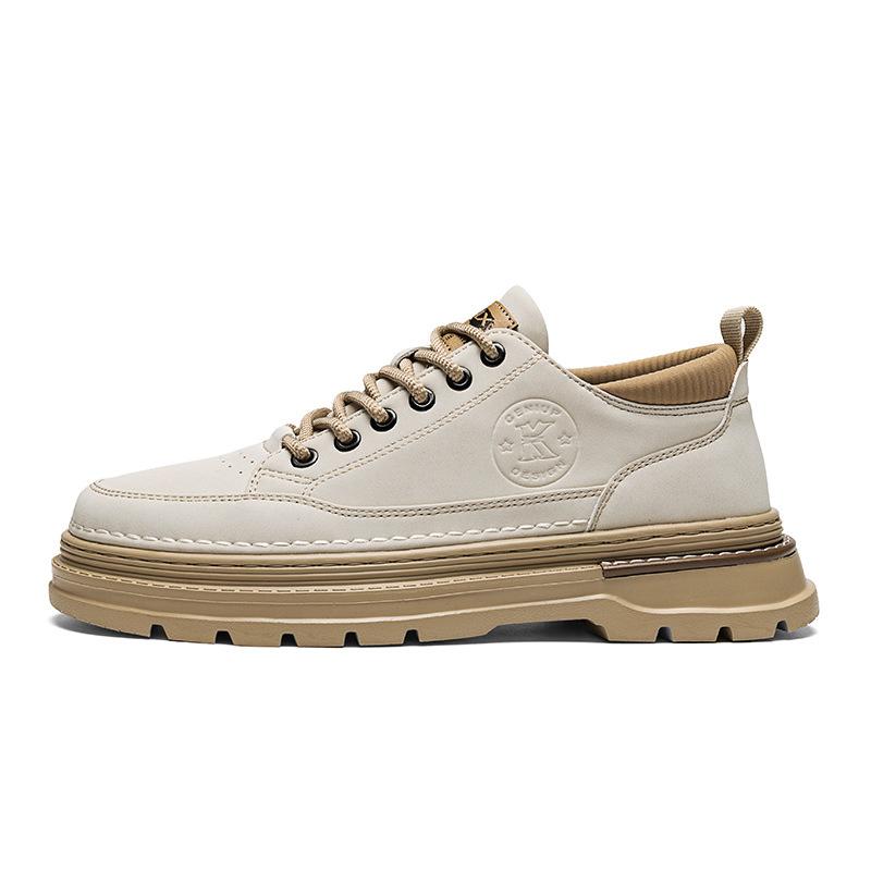 

22 spring new Martin boots new low-top retro British style leather casual leather shoes 44