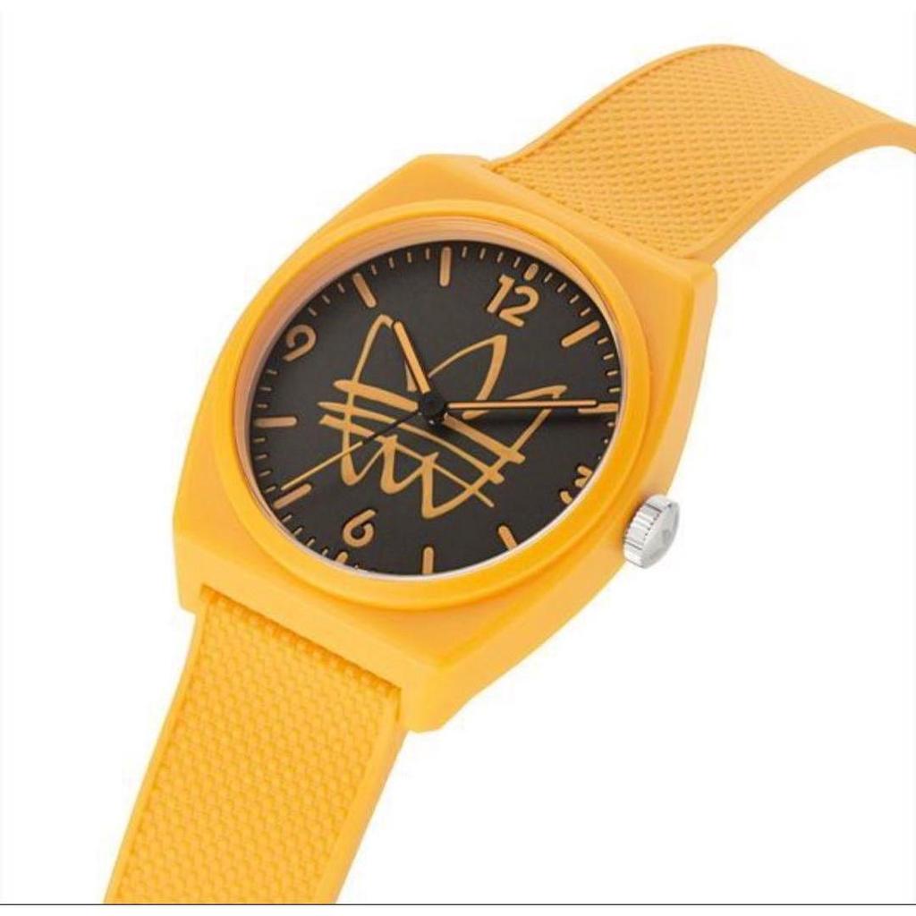 Used adidas watch yellow