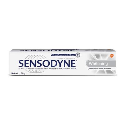 Toothpaste Sensodin: for Teeth Whitening (70 G), Sensodyne Whitening Toothpaste, Glaxo Smith Kline