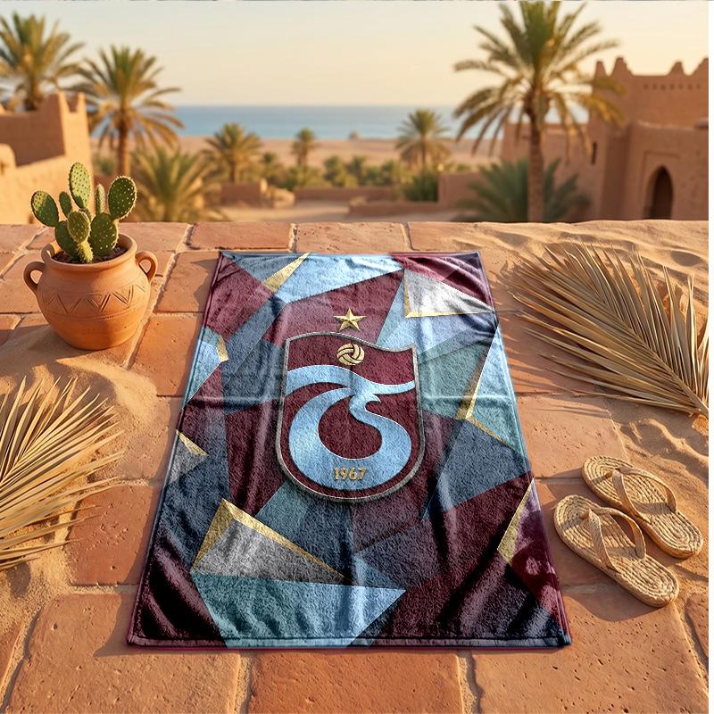 Trabzonspor FC Print Microfiber Beach Towel Quick Dry Absorbent Large Towel For Beach Swimming Travel