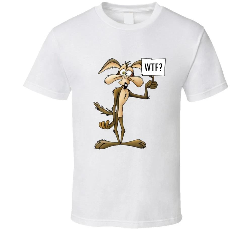 Wile E Coyote Looney Toons Funny T Shirt Wtf S