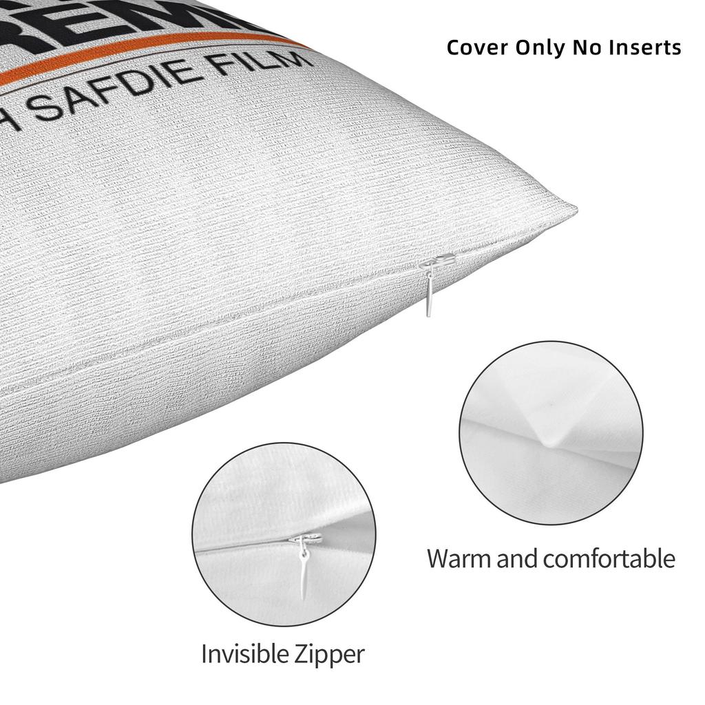Marty Supreme Movie Square Pillow Cases Cushion Covers Vintage Zipper Decorative Pillowcover For Sofa 18"