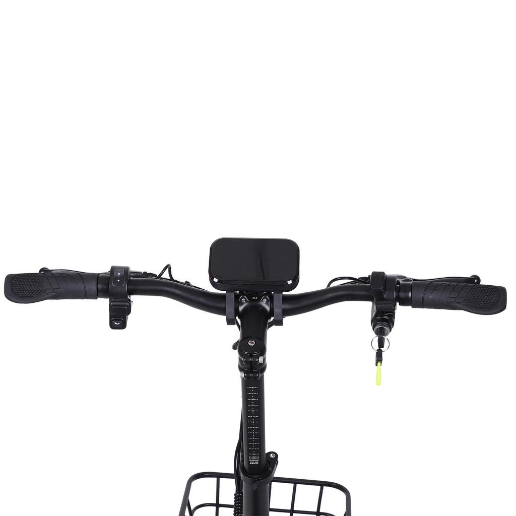 FreeBoy H14 Folding Electric Scooter, 36V 10Ah Battery, Detachable Basket