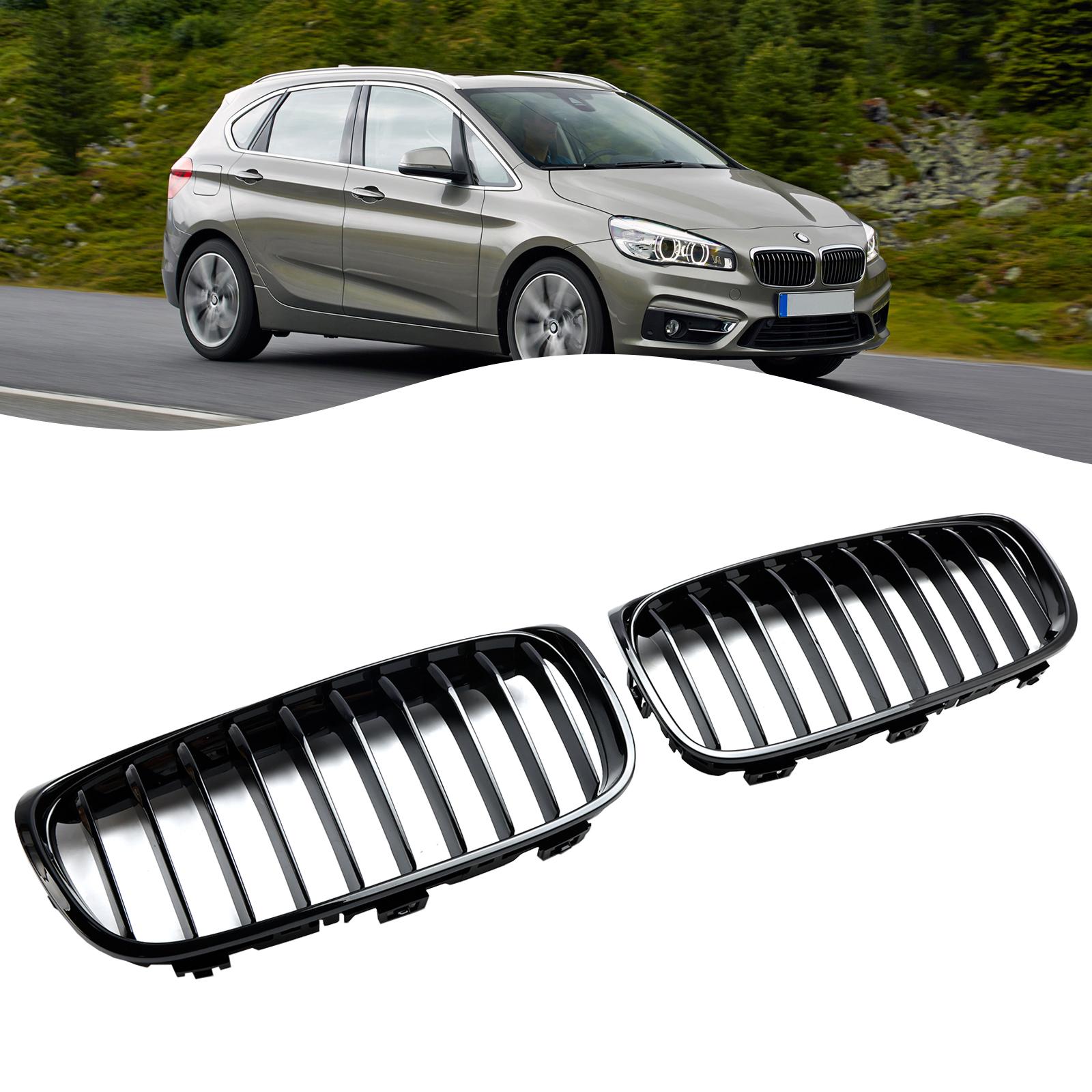 

Глянцевая черная передняя решетка радиатора подходит для BMW 2 Series Gran Tourer F45 F46 2015-2018