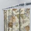 Chic Floral Shower Curtain Elegant Bathroom Decoration With Greenery Rustic Flowers For Home Bathrooms