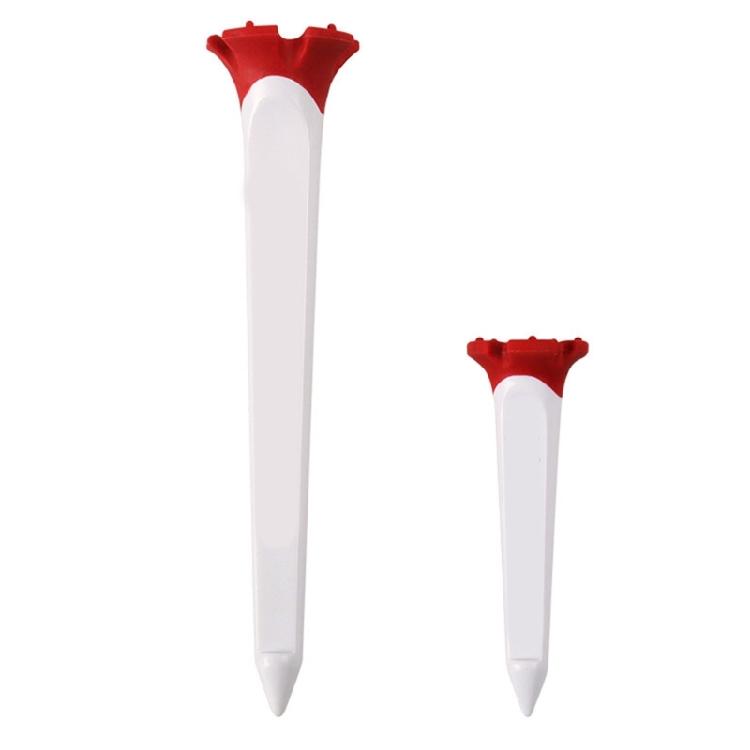 Golf-Tees Trainingsballhalter Multifunktionaler Kunststoff Stufen-Golf-Tees Reibungsarme Golf-Simulator-Tees Langlebig