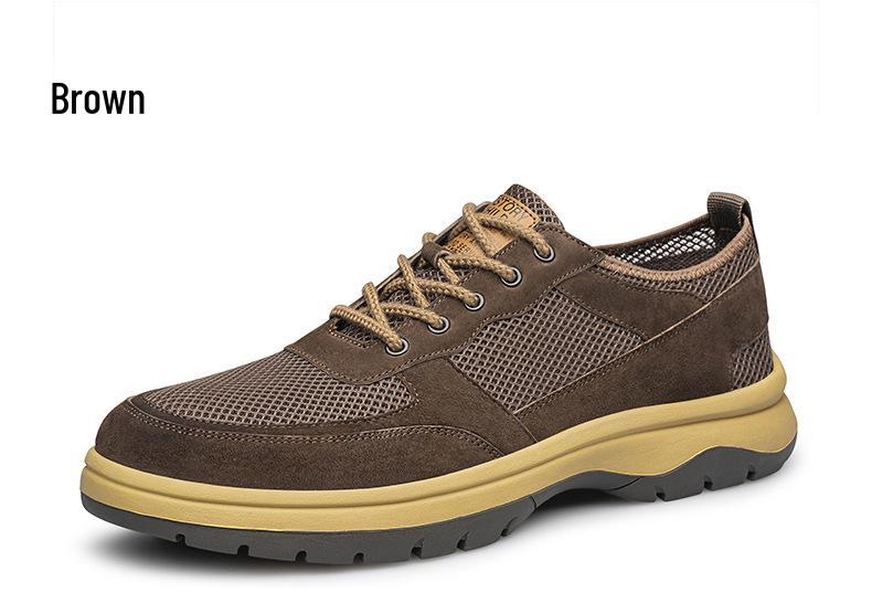 Mocassini Traspiranti a Taglie Forti da Uomo - Scarpe Sportive Casual alla Moda in Stile Coreano per Primavera/Estate