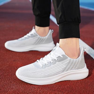 Nové lehké sportovní boty pro zahraniční obchod pánské boty šněrovací běžecké boty pánská módní trendy pár boty