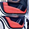 For BYD SONG PLUS 20-21 Door Anti-kick Sticker Modified Carbon Fiber Pattern Interior Car Film Accessories Modification