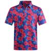 Hawaiian Plants Polo Shirt Man Summer 3D Print Leaves Flower Short Sleeve Golf Polo Shirts Oversized Street