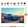 Modern Canvas Art for Living Room and Restaurant: Decorative Car Poster