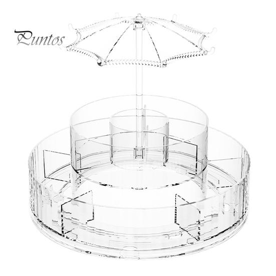 

Вращающийся органайзер для макияжа, большая емкость, несколько отделений, ящик для хранения косметики, комод, держатель на столешнице чистый