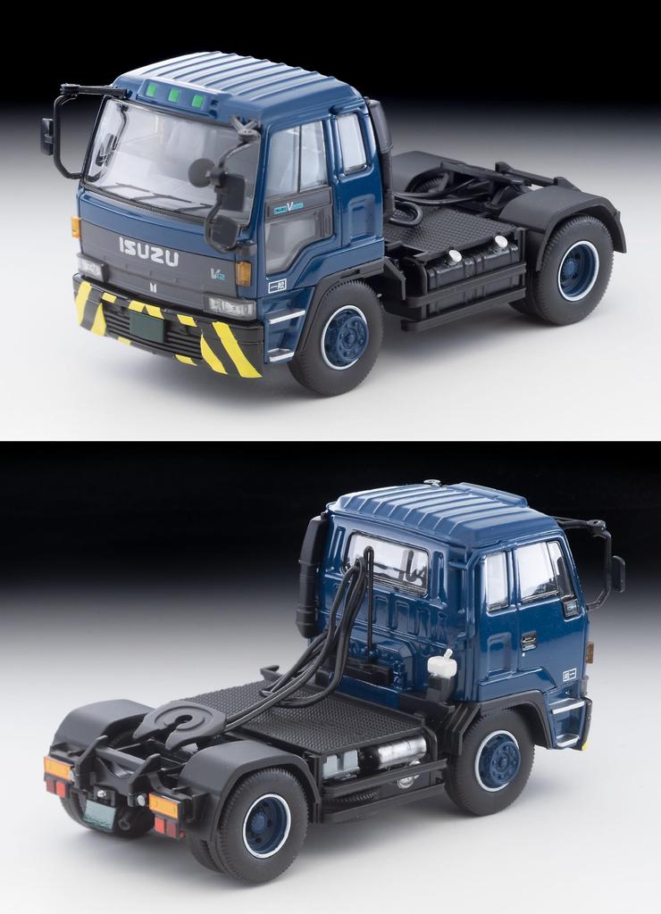 TOMYTEC Tomica Limited Vintage Neo Isuzu 810EX Návěsový tahač Tmavě modrá Hotový výrobek 333258 LV-N347a