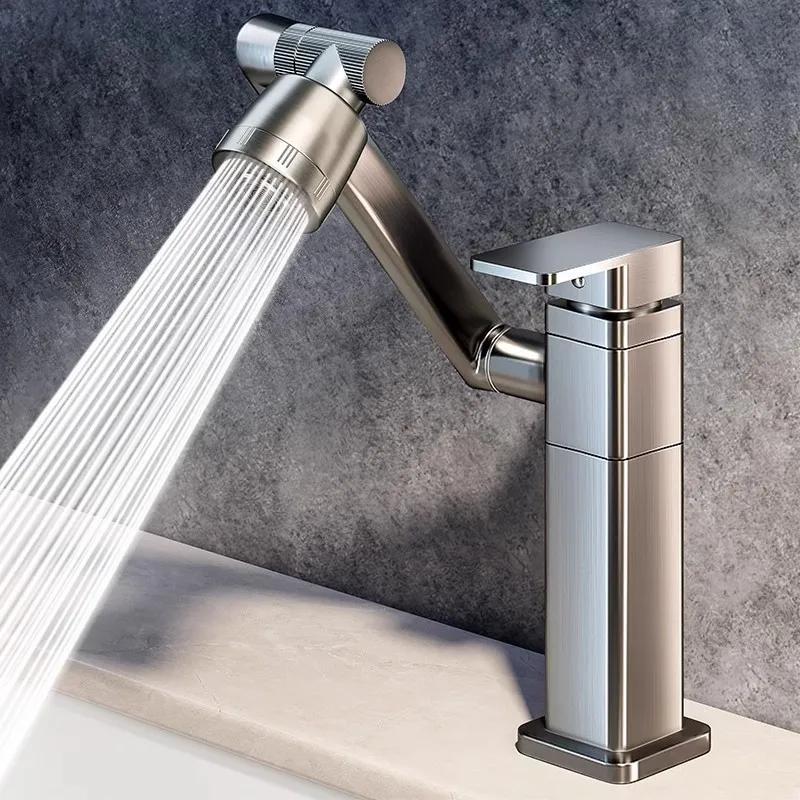 All-Copper Faucet Bathroom Hot and Cold Shower Sink Basin Faucet Washbasin Faucet