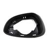 For Ford Fiesta MK7 2009 2010-2017 Car Rearview Mirror Rain Eyebrow Protector Cover Rainproof Frame ABS Mirror Replacement Part
