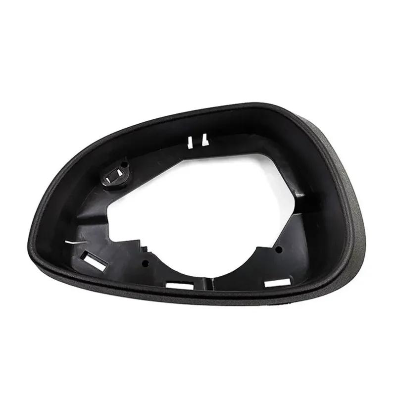 For Ford Fiesta MK7 2009 2010-2017 Car Rearview Mirror Rain Eyebrow Protector Cover Rainproof Frame ABS Mirror Replacement Part