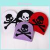 Knitted Skull Pattern Beanie Hat For Hiphop Streetwear In Winter