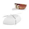 DIY Crystal Epoxy Resin Mold Gypsum Cement Pirate Ship Boat Storage Box Container Decorative Mirror Silicone Molds