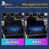 For Mercedes Benz C Class W206 C200 C260 C300   Anti-scratch Car Interior Film Dashboard GPS Screen Film Transparent TPU