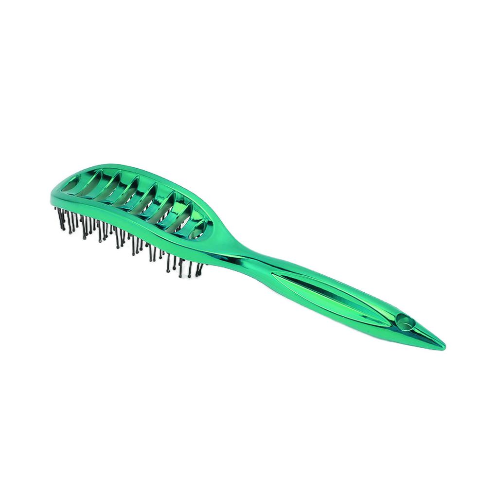 Hair Brush Small Curved Vent Comb Detangling Massage Hairbrush Ribs Comb for Tangled Hair