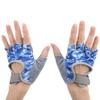 NonSlip Blue Half Finger Cycling Children S Gloves Fitness Riding Protective Equipment(XXS )