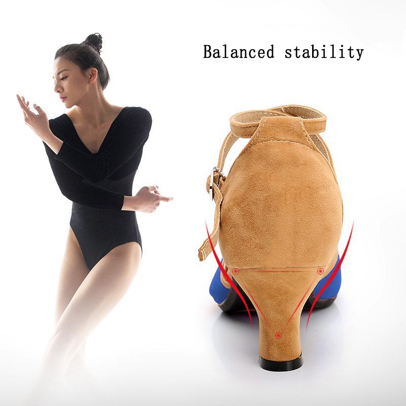 Middle Heel Dance Shoes Women's Modern Dance Shoes Latin Dance Shoes Adult Square Dance Shoes Social Dance Shoes