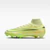 Zoom Mercurial Superfly 10 Elite FG Limelight Hyper Crimson