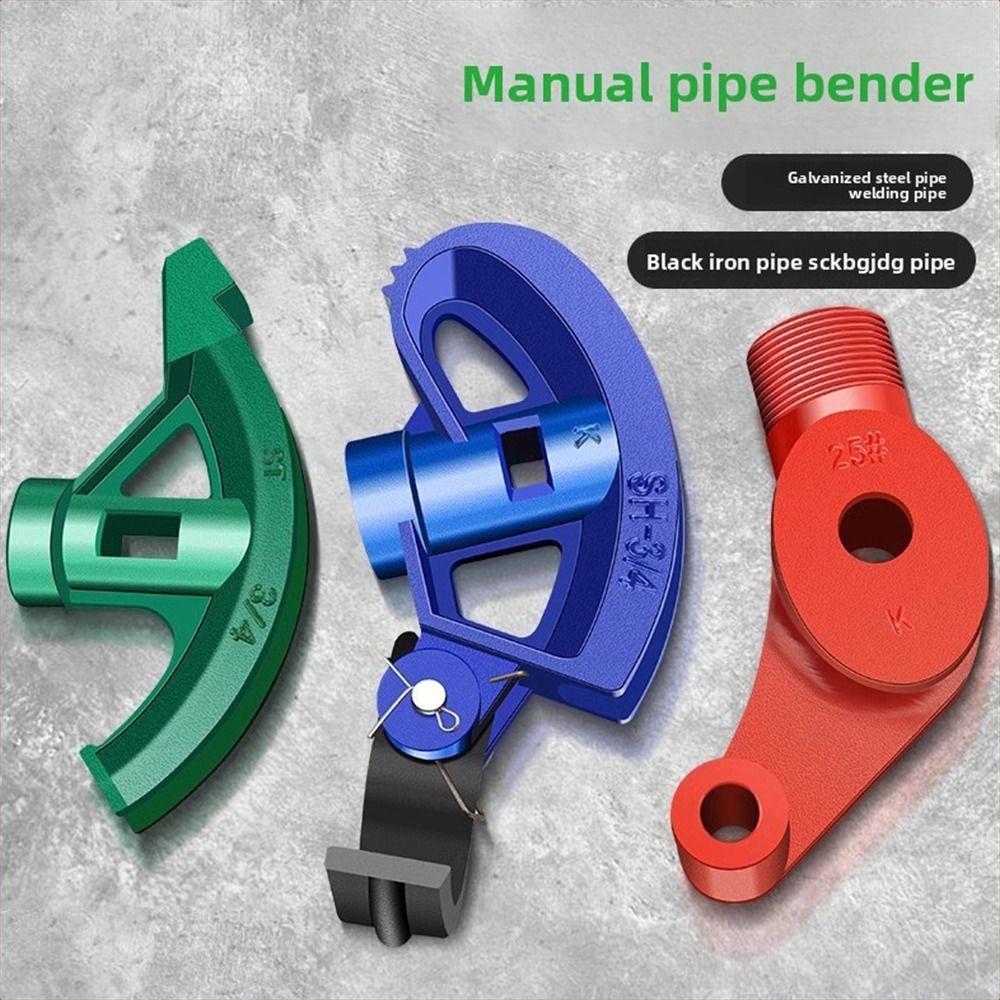 1Pcs Portable Tube Bending Forming Tool Steel Conduit Bender Durable Pipe Bender Hand Tool