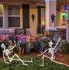 90cm Fully Articulated Luminous Skeleton Figure for Halloween Décor in Escape Rooms
