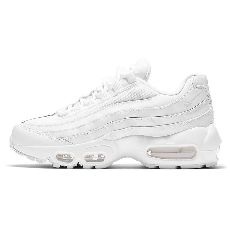 (GS) Nike Air Max 95 Recraft  Triple White  Kids  CJ3906-100 EU 35.5