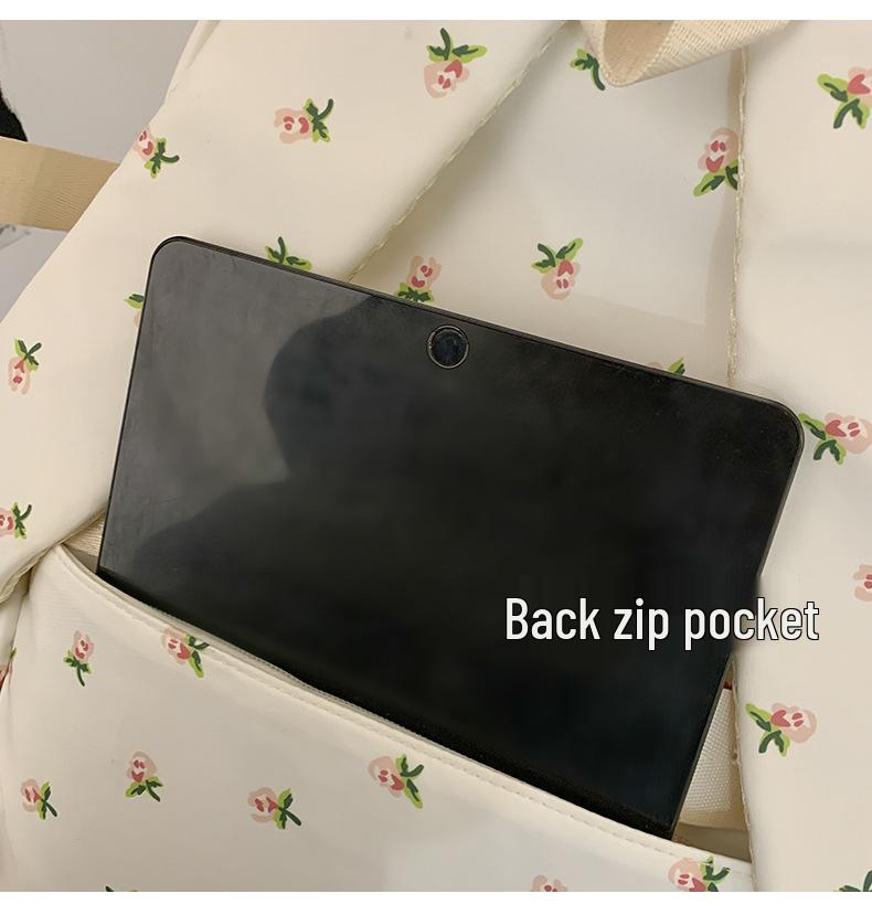 Kwiatowy Słodki Plecak dla Kobiet: Duża pojemność, idealny do szkoły - Odpowiedni dla uczniów gimnazjów i szkół podstawowych