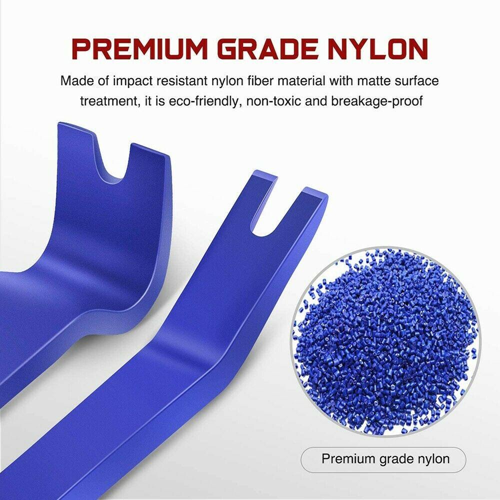 Auto Trim Removal Tool Kit No-Scratch Pry Tool Kit For Car Door Clip Panel & Audio Dashboard Dismantle