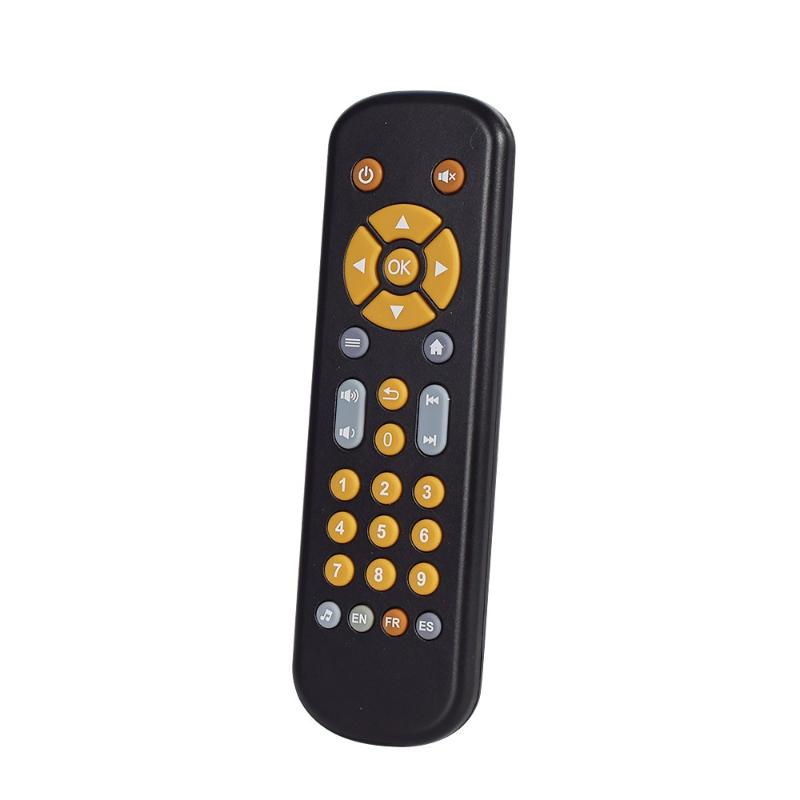 1Pcs Sensory Remote Kids Baby Musical Toy For 1 2 3 Years Old Infant Simulation Tv Remote Control Toys With Music And Light