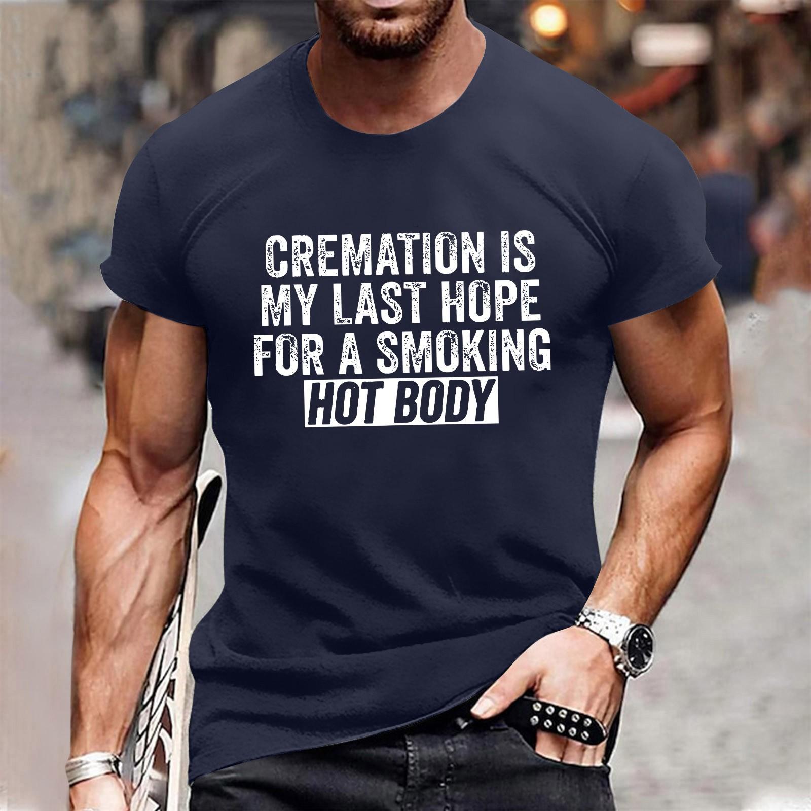 

Мужская рубашка с воротником-стойкой и коротким рукавом, свободная рубашка для отдыха и отдыха, мужская XXXL тёмно-синий