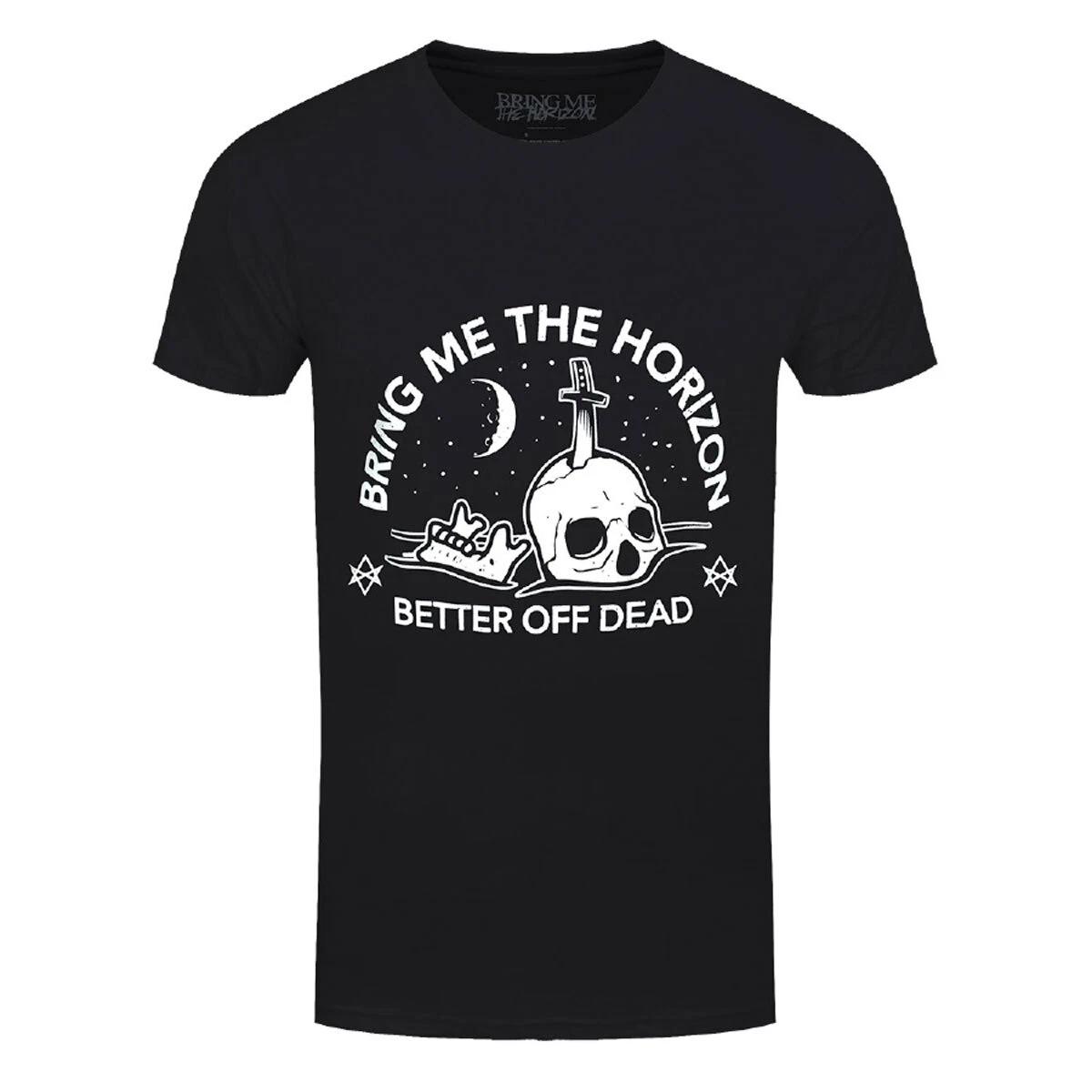 Футболка Bring Me The Horizon BMTH Happy Song Better Dead Официальная Новая Черная S