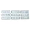 Shiny English Alphabet Keychain Silicone Epoxy Resin Mold DIY Keychain Pendant Jewelry for Luggage Tags Bag Accessories