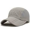 Men's baseball cap summer folding hat outdoor sports sun protection cap sunshade cap men's and women's mesh cap